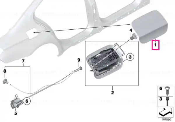 Fill-in flap - BMW Discount