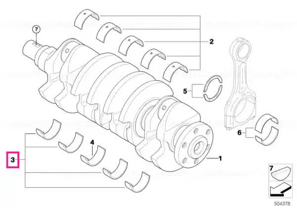Cuzinet alb 1,819-1,825MM - BMW - Mini Noutate