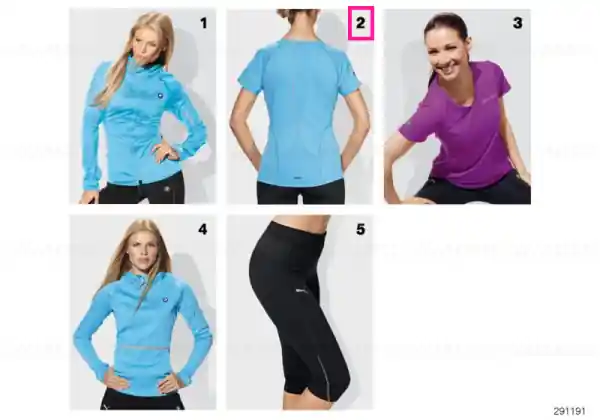 Tee Athletics, Ladies XL, BLUE - BMW Reducere specială