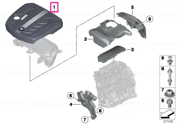 Ofertă limitată Capac acustic - BMW