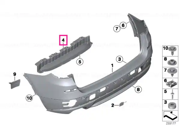 Acoperire jos spate - BMW Cumpără acum