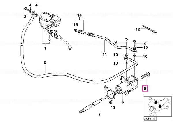 Șurub cap cilindric M 6X18 - BMW Motorrad Preț redus