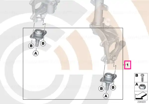 Set, wheel control joints VALUE LINE - BMW - Mini Cumpără online