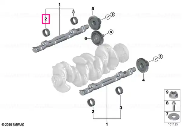 Needle bearing D=29MM/36MM - BMW Livrare rapidă