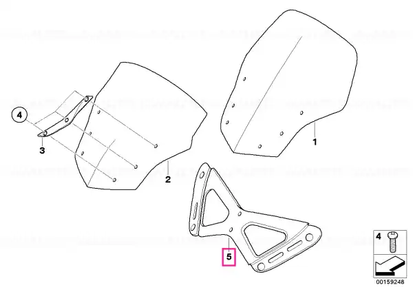 Reinforcement plate - BMW Motorrad Ofertă exclusivă