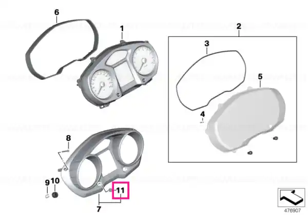 Expediere rapidă Capac - BMW Motorrad