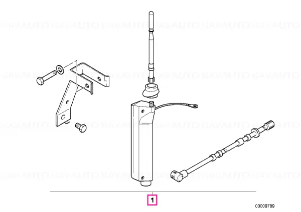 Cumpărături sigure Kit retrofit antenă scurtă - BMW