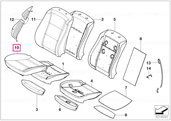 Discount Capac scaun confort piele SILVERSTONE - BMW
