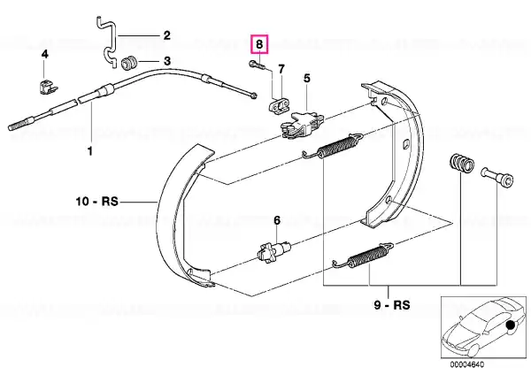 Ofertă limitată Surub hexagonal M8X22 ZNS3 - BMW