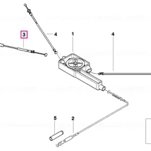 Cablaj accelerator L=1005MM - BMW Motorrad Comandă acum