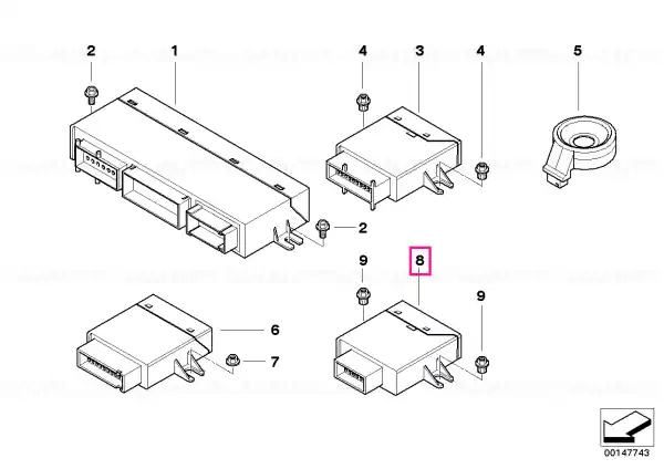Modul repliere oglindă externă - BMW - Mini Cel mai vândut
