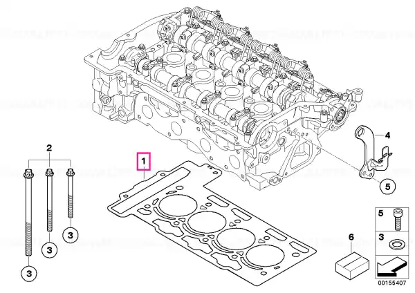 Bestseller Garnitură chiulasă 1,20MM (+0,3) - BMW - Mini
