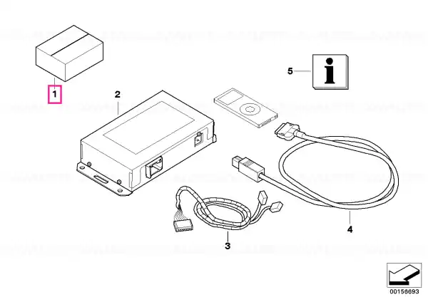 Reducere Kit retrofit conexiune iPod - BMW