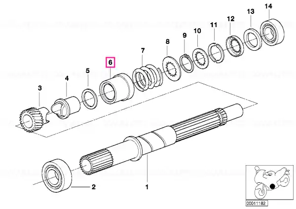 Plată securizată Mânecă 45X23,7X44,5 - BMW Motorrad