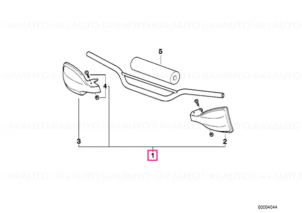 Preferatul clienților Set protector mâini - BMW Motorrad