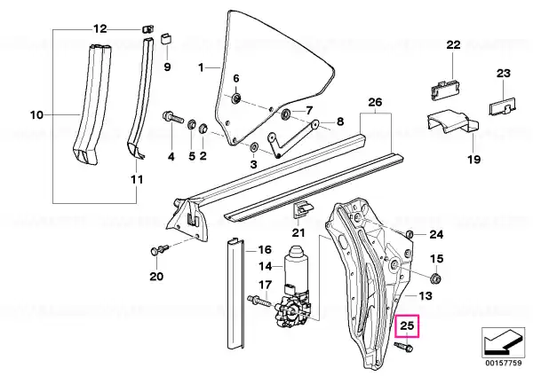 Preferatul clienților Șurub hexagonal cu șaibă M6X45 - BMW