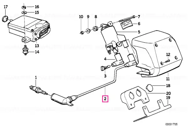 Popular Cablu aprindere 1 BERU - BMW Motorrad