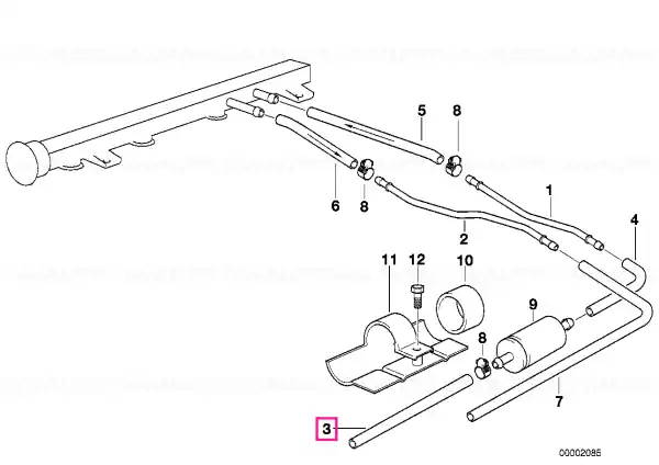 Furtun anti-frecare 450MM/FPM - BMW Reducere