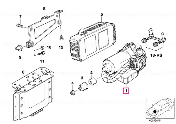 Disponibil imediat Unitate hidraulică ABS - BMW