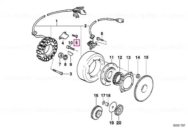 Șurub autofisant M4X8 - BMW Motorrad Lichidare de stoc