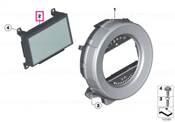 Reduceri Central information display - BMW - Mini