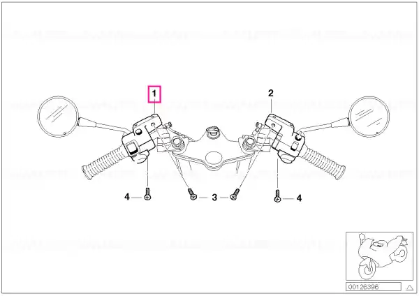 Reducere specială Întrerupător combinat stânga - BMW Motorrad