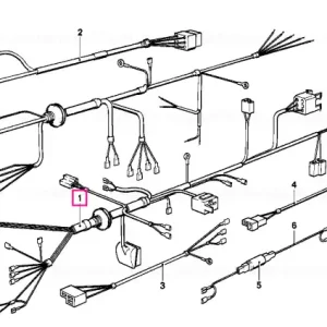 Bestseller Wiring harness sector chassis - BMW Motorrad