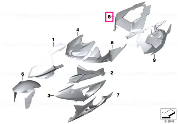 Reducere extra Tail part BLUEFIRE - BMW Motorrad