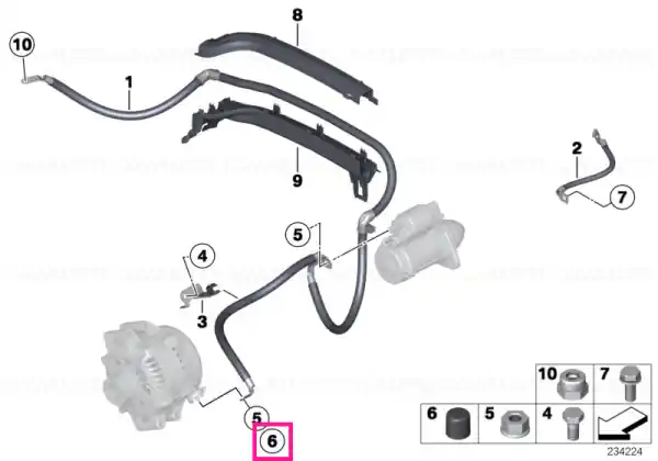 Ieftin Capac protecție - BMW