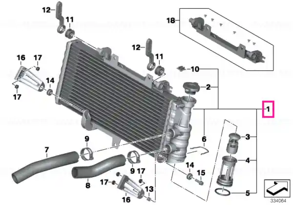 Super ofertă Radiator - BMW Motorrad