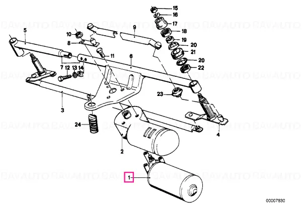 Wiper motor - BMW Ofertă exclusivă