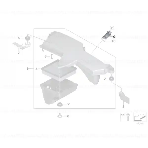 Debitmetru aer motor BMW Seria 1, 2, 3, 4, 5, 6, X1, X3, X4, X5, X6, Z4, MINI F54, F55, F57, F56 Preferatul clienților