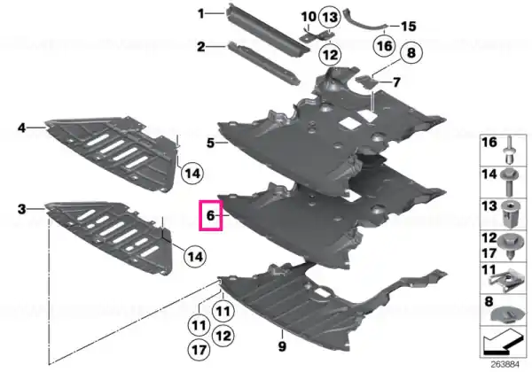 Preferatul clienților Underhood shield - BMW