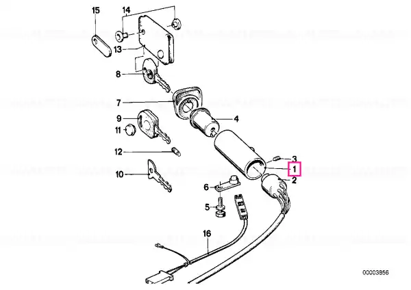 Cumpărături sigure Steering lock - BMW