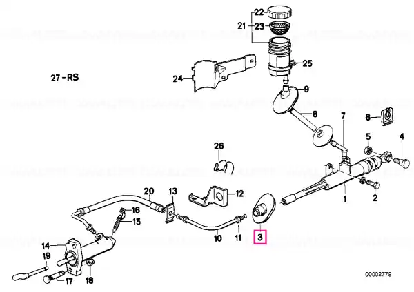 Retur ușor Grommet - BMW