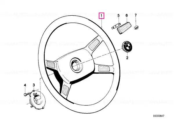 Steering wheel 380MM - BMW Discount