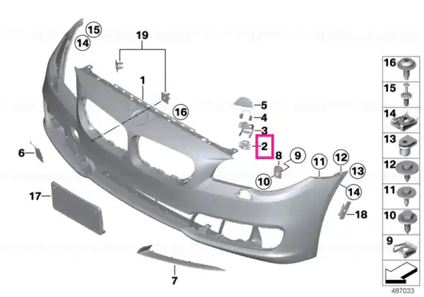 Livrare rapidă Dummy plug right - BMW