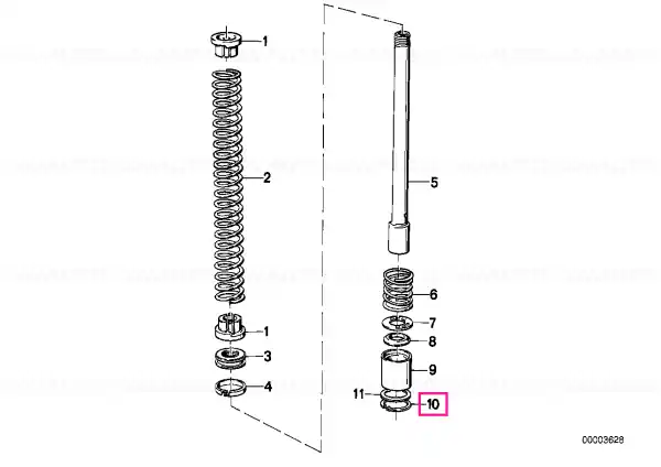 Nu rata Lock Ring 36X1,5 - BMW