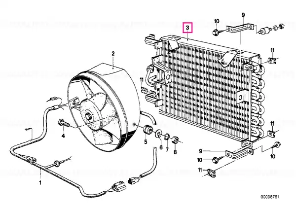 Cumpărături sigure Condenser - BMW