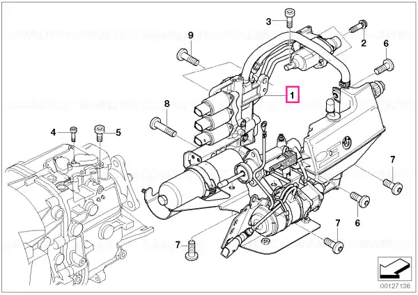 Hydraulic unit - BMW Transport gratuit