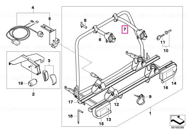 Spacer, long HECKTRÄGER - BMW - Mini Chilipir