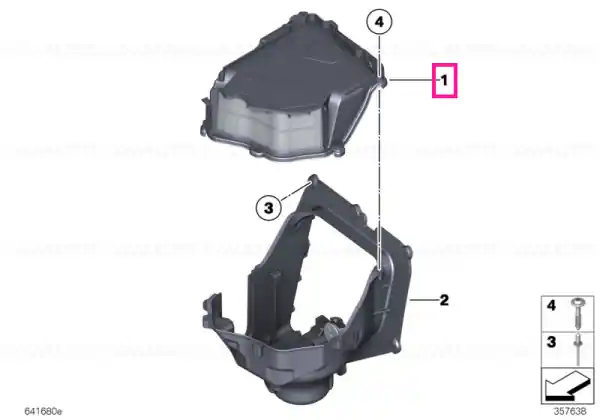 Capac corp cu filtru grosier - BMW Mai ieftin