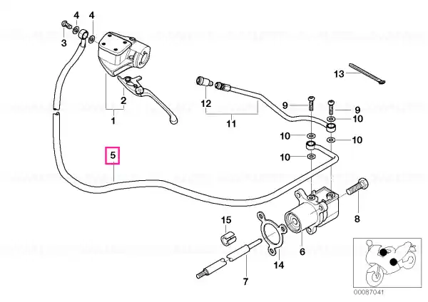 Cablu ambreiaj STAHLFLEX - BMW Motorrad Preț mic