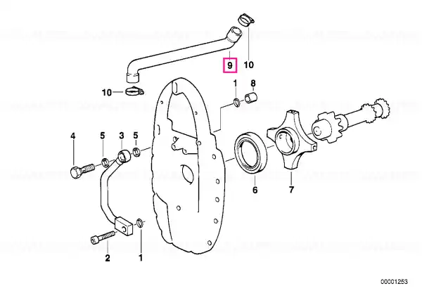 Cel mai vândut Furtun ventilare - BMW Motorrad