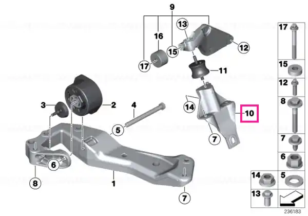 Consola suport transmisie - BMW Reduceri