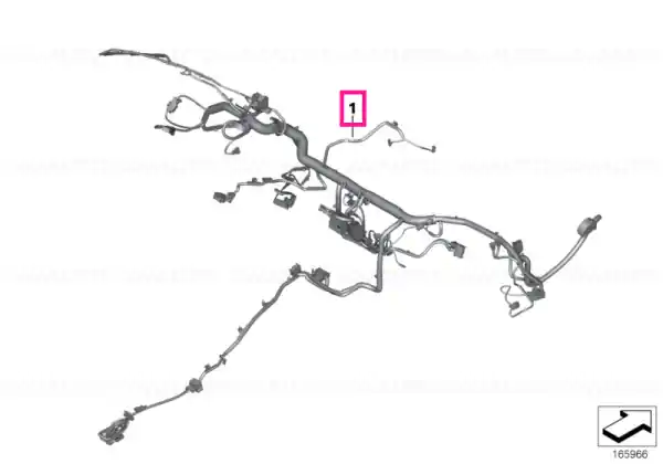 Discount Wiring harness, instrument panel - BMW