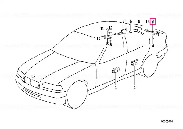 Vezi acum Actuator f trunk lid - BMW