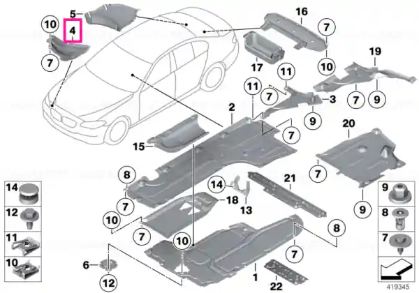 Capac jos dreapta - BMW Preferatul clienților