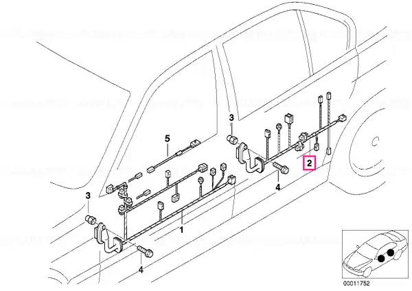 Wiring rear - BMW Cel mai vândut