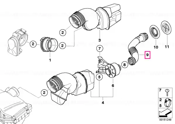 Transport gratuit Sound conducting medium - BMW